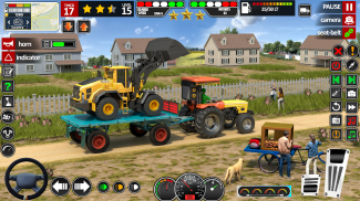 वास्तविक ट्रॅक्टर शेती गेम 3d screenshot 6