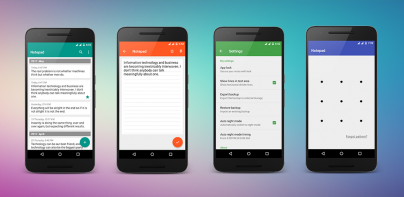 Notepad - With Lock, Backup