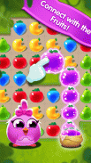 Chicken Fruit Splash - Line Match 3 screenshot 5