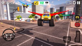 Flying Car Games 3D Simulator screenshot 3