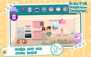 Casa de boneca decoração jogo screenshot 4