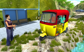 Tuk Tuk Simulator Transport Driver 3D screenshot 1