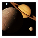 Moons of Saturn Icon