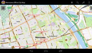 Warsaw Offline City Map Lite screenshot 2