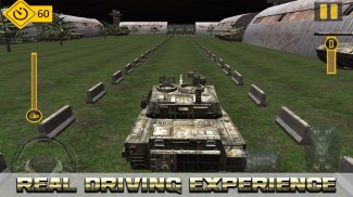 militai tank parking transport screenshot 0