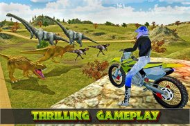 Bike Racing Sim: Dino World screenshot 1
