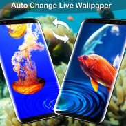 Fish Lock Screen Live Wallpaper screenshot 4