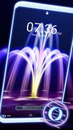 Neon Fountain Light Theme screenshot 1