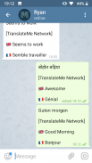 Telegram Translator Unofficial screenshot 2