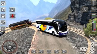 Ônibus offroad dirigindo jogo screenshot 6