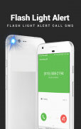 Flash alerts on calls and sms – Torch Flashlight screenshot 2