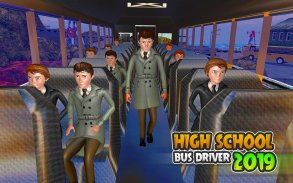 Real High School Bus Driver: Offroad Bus Driving screenshot 3