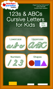 123s ABCs Cursive writing-ZBC screenshot 0