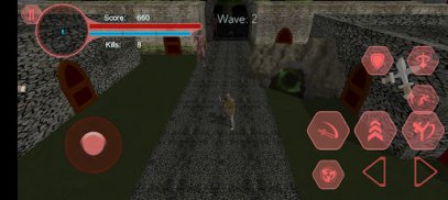 Solitary Knight Zombie Showdow screenshot 2