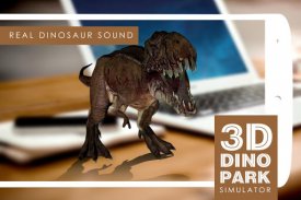 Simulator taman Dinosaurus 3D screenshot 0