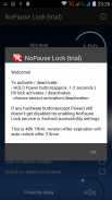 No Pause Lock (trial) screenshot 1