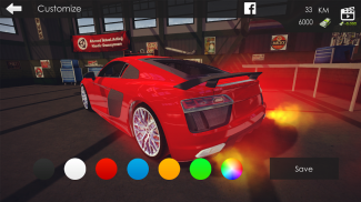 Audi R8 Driving & Drift Simulator screenshot 2