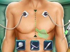 การผ่าตัด หมอ เครื่องจำลอง เกม screenshot 11