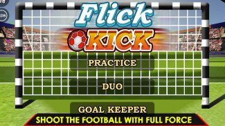 Flick Kick! Soccer Game screenshot 0