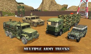 US OffRoad Army Truck driver 2017 screenshot 1