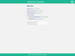 Biblioclick in Psychiatry screenshot 6