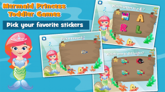 Mermaid Princess Toddler Games screenshot 2