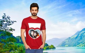 Men T-Shirt Design Photo Maker screenshot 1