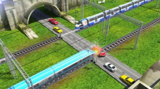 Euro Train Racing Game 2017- M screenshot 2