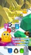 Crush Surfers Zoo - Classic Puzzle & Endless Game screenshot 6