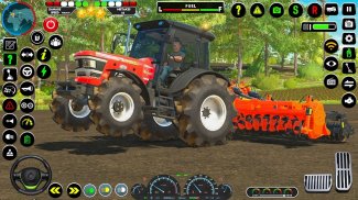 Modern Farming Tractor Game 3d screenshot 7