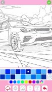 Car coloring games - Color car screenshot 1