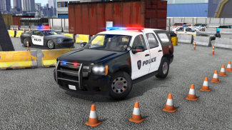 Police Car Parking Real Car screenshot 4