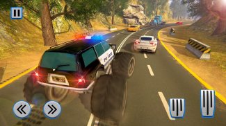 Police Truck Gangster Car Chase screenshot 2