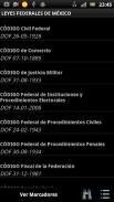 Leyes Federales de México screenshot 2