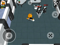 Cats vs Dogs - 3d Sci-Fi Maze Shooter screenshot 0