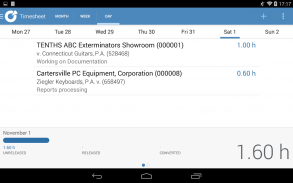 Intapp Time for Blackberry screenshot 9