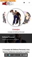 Defensa Personal screenshot 1