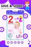 Baby Month by Month Photo Edit screenshot 4