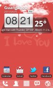 Love Theme GO Launcher EX screenshot 0