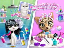 Cat Hair Salon Birthday Party - Virtual Kitty Care screenshot 7