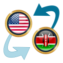 US Dollar to Kenyan Shilling Icon