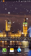 Snow in London Live Wallpaper screenshot 4