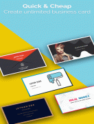 Business Card Maker, Templates screenshot 9