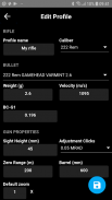 Sako Ballistics Calculator screenshot 1