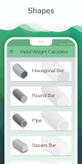 Metal Weight Calculator screenshot 5