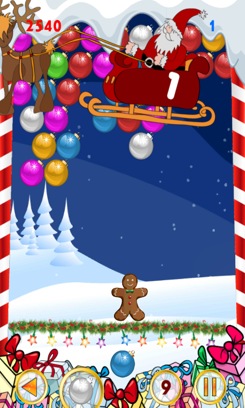 Bubble Shooter Christmas 