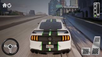 Muscle Car Mustang GT Drive screenshot 2