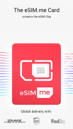 eSIM.me: eSIM으로 업그레이드 screenshot 0