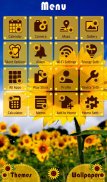 Summer Tema Sunflowers screenshot 1