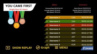 Live Running Simulator - GPS competition tracker screenshot 2